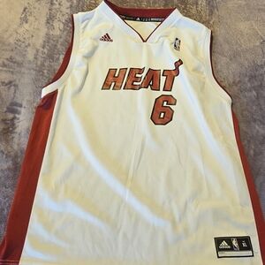 Adidas Red and White Sports Jersey